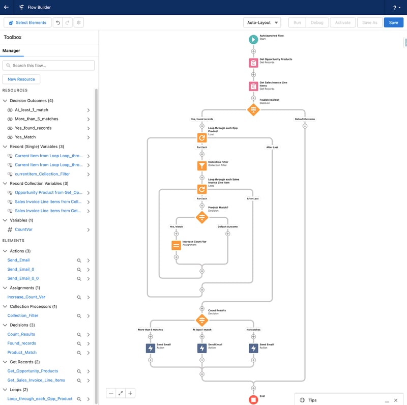 Salesforce Flow Basics Loop, Collection Sort, and Collection Filters